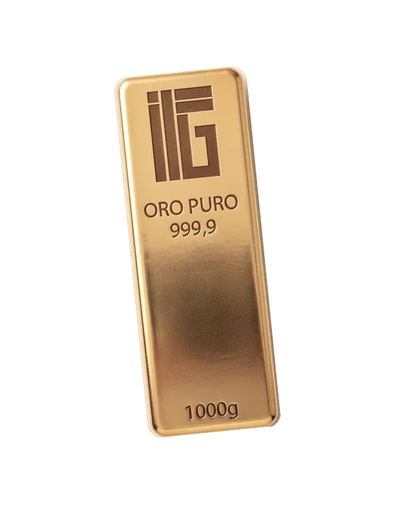 Lingotto I Feel Gold, oro puro 999,9, 1000 g