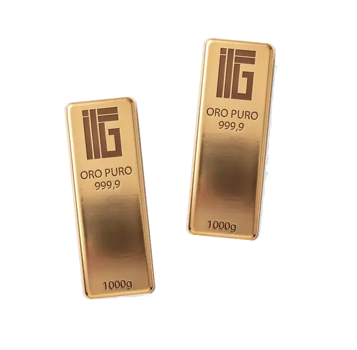 Due lingotti I Feel Gold